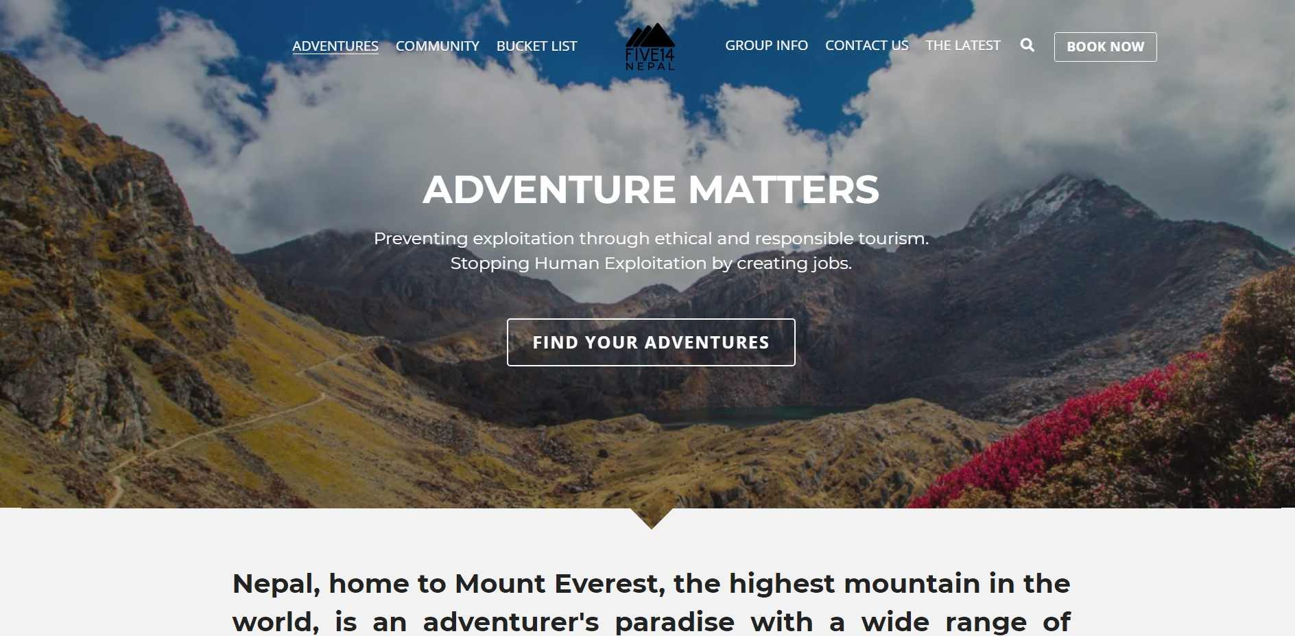 Five14 Nepal Travel Site Five14 Nepal Travel Site